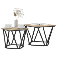 Set tavolini 2 pcs rovere sonoma 50 x 50 x 40 cm 868268