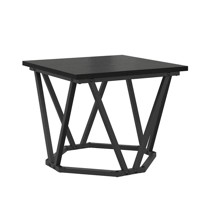 Tavolino da salotto 3 pcs Rovere nero 50 x 50 x 40 cm 868279