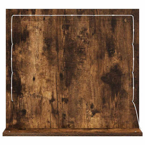 Specchio da Vanit¨¤-Specchio da Trucco Rovere fum¨¦ 60 x 55 x 18 cm