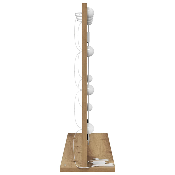 Specchio da Vanit¨¤-Specchio da Trucco Grigio Sonoma 60 x 55 x 18 cm