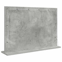 Specchio da Vanit¨¤-Specchio da Trucco Grigio cemento 80 x 55 x 18 cm
