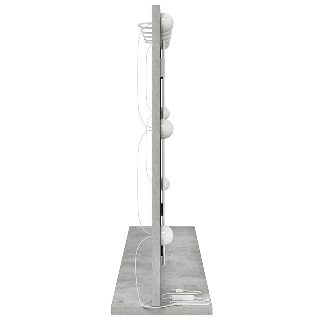 Specchio da Vanit¨¤-Specchio da Trucco Grigio cemento 80 x 55 x 18 cm