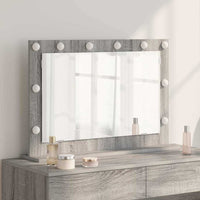 Specchio da Vanit¨¤-Specchio da Trucco Grigio Sonoma 80 x 55 x 18 cm