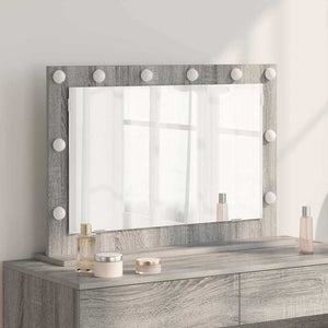 Specchio da Vanit¨¤-Specchio da Trucco Grigio Sonoma 80 x 55 x 18 cm