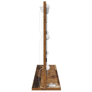 Specchio da Vanità con specchio Legno vecchio 80 x 55 x 18 cm 868299