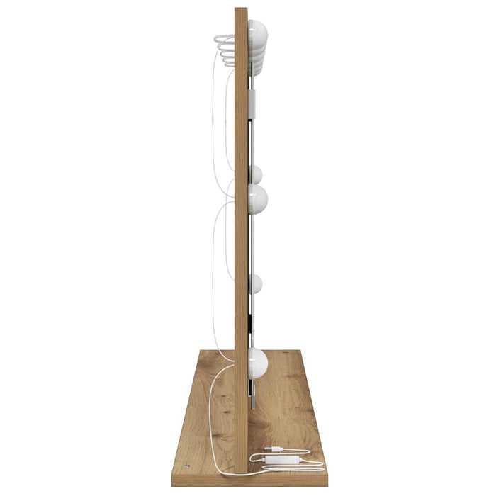 Specchio da Vanit¨¤-Specchio da Trucco Rovere artigianale 80 x 55 x 18 cm