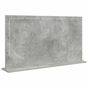 Specchio da Vanit¨¤-Specchio da Trucco Grigio cemento 100 x 55 x 18 cm