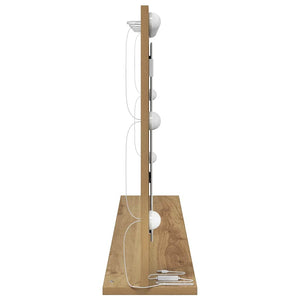 Specchio da Vanit¨¤-Specchio da Trucco Rovere artigianale 100 x 55 x 18 cm