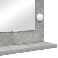 Specchio da Vanit¨¤-Specchio da Trucco Grigio cemento 60 x 45 x 18 cm