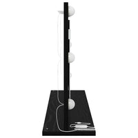 Specchio da Vanit¨¤-Specchio da Trucco Rovere Nero 80 x 45 x 18 cm