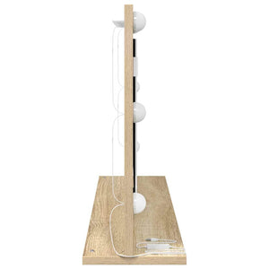 Specchio da Vanit¨¤-Specchio da Trucco Rovere Sonoma 80 x 45 x 18 cm