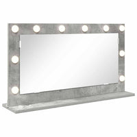 Specchio da Vanit¨¤-Specchio da Trucco Grigio cemento 80 x 45 x 18 cm