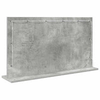 Specchio da Vanit¨¤-Specchio da Trucco Grigio cemento 80 x 45 x 18 cm