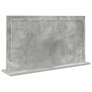 Specchio da Vanit¨¤-Specchio da Trucco Grigio cemento 80 x 45 x 18 cm