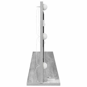 Specchio da Vanit¨¤-Specchio da Trucco Grigio Sonoma 100 x 45 x 18 cm