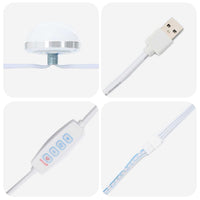 Specchio da Vanità con specchio Bianco 70 x 50 x 18 cm 868333