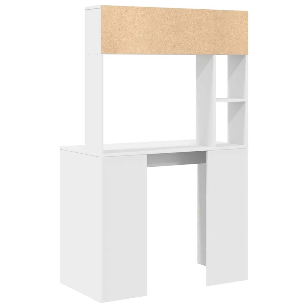 vidaXL Scrivania Bianco 91 x 50 x 149 cm Legno multistrato