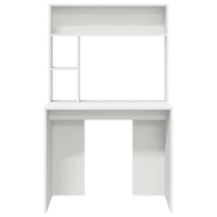 vidaXL Scrivania Bianco 91 x 50 x 149 cm Legno multistrato