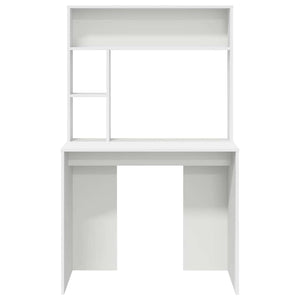 vidaXL Scrivania Bianco 91 x 50 x 149 cm Legno multistrato