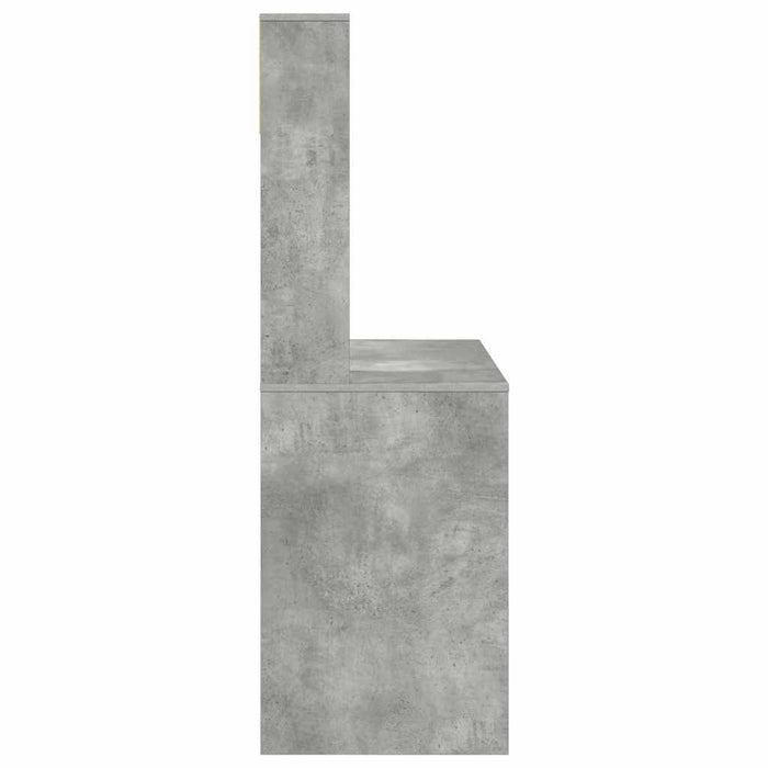 Scrivania Grigio cemento 91 x 50 x 149 cm Legno multistrato 869261