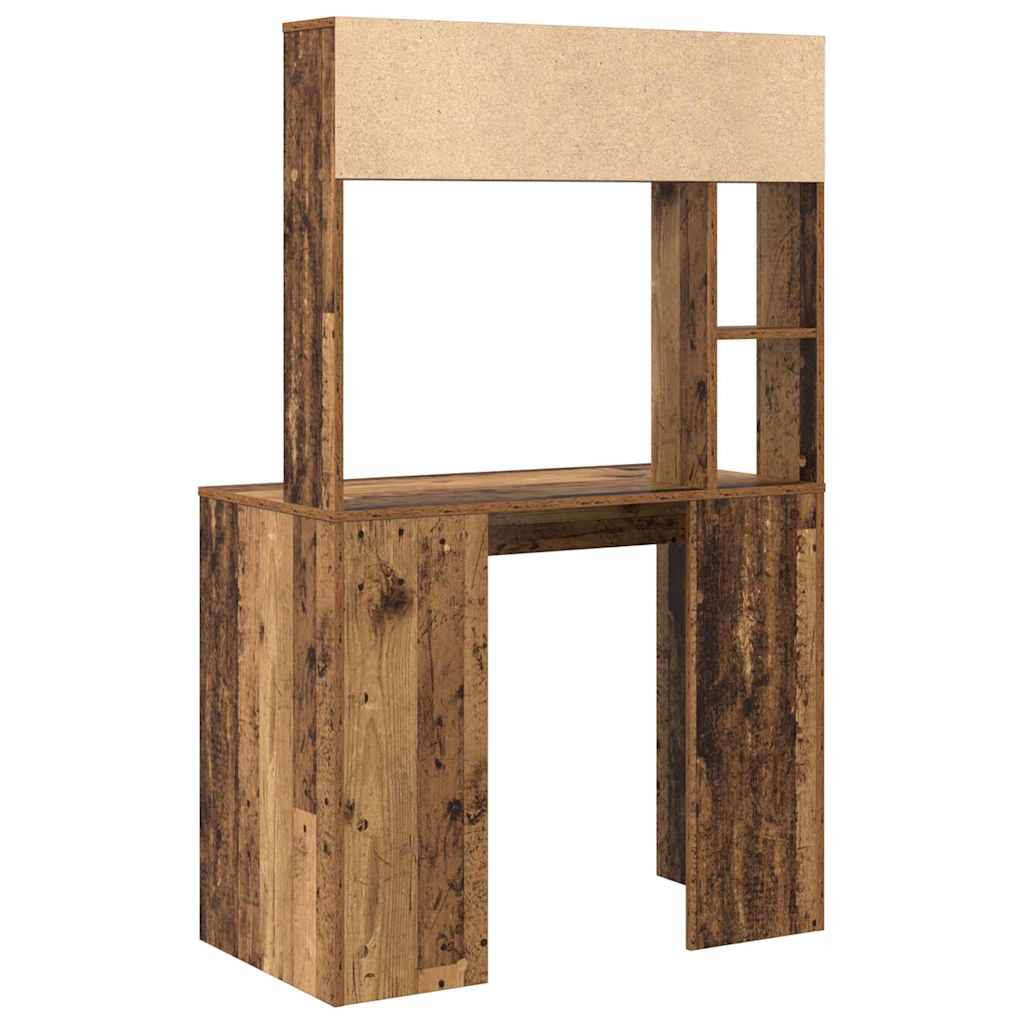 vidaXL Scrivania Legno vecchio 91 x 50 x 149 cm Legno multistrato