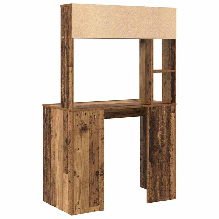 vidaXL Scrivania Legno vecchio 91 x 50 x 149 cm Legno multistrato