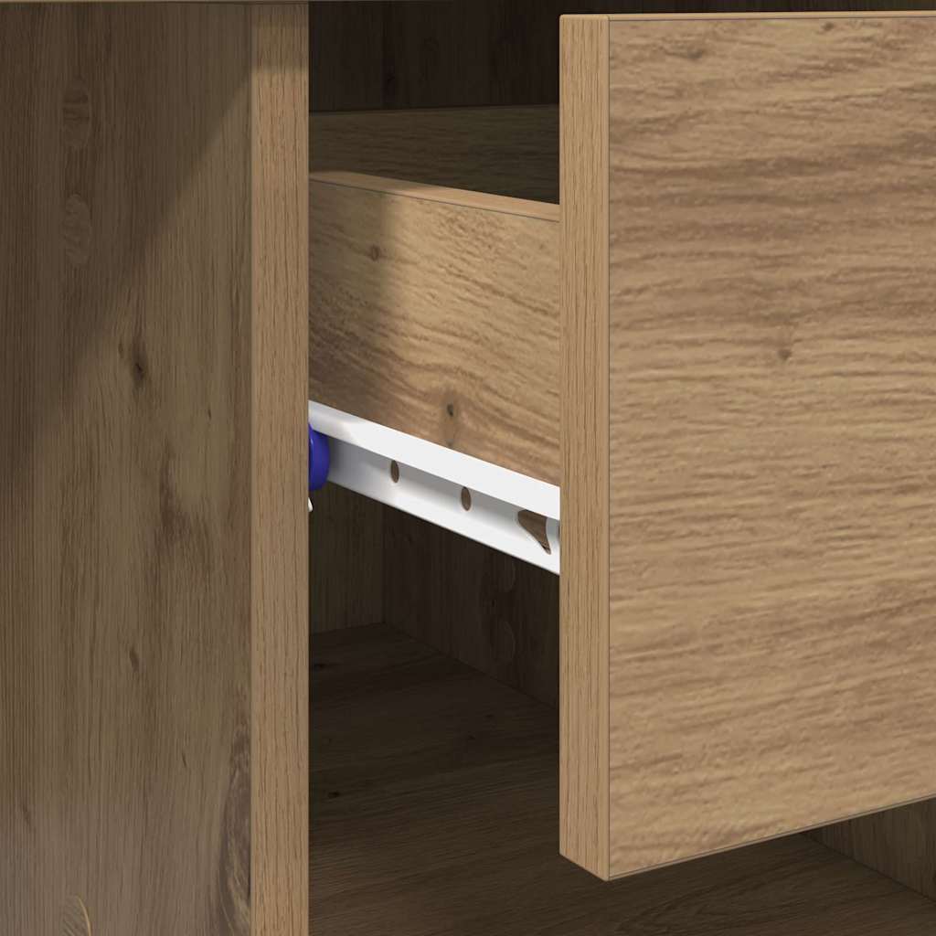 Scrivania con cassetto rovere artigianale 90 x 49.5 x 75 cm 869273