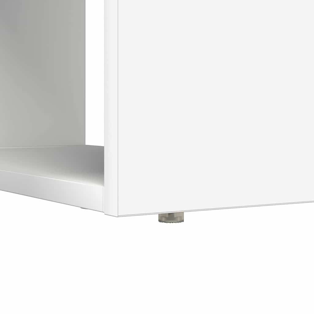 Scrivania Bianco 113 x 54 x 120 cm Legno multistrato 869274