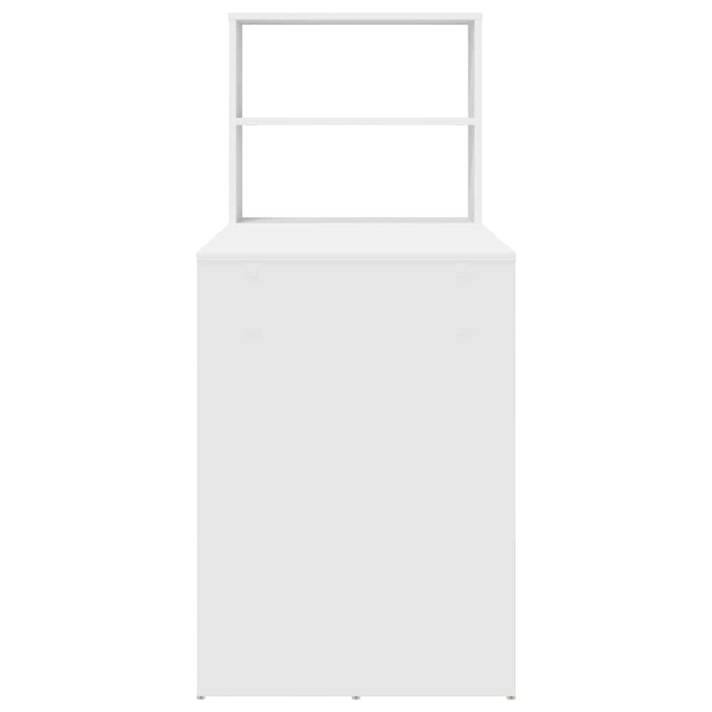 Scrivania Bianco 113 x 54 x 120 cm Legno multistrato 869274