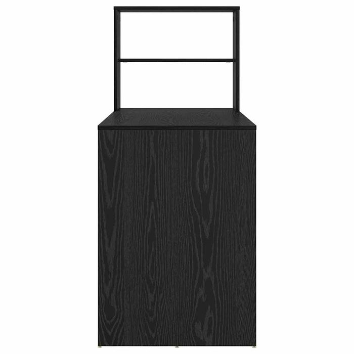 Scrivania Rovere nero 113 x 54 x 120 cm Legno multistrato 869275