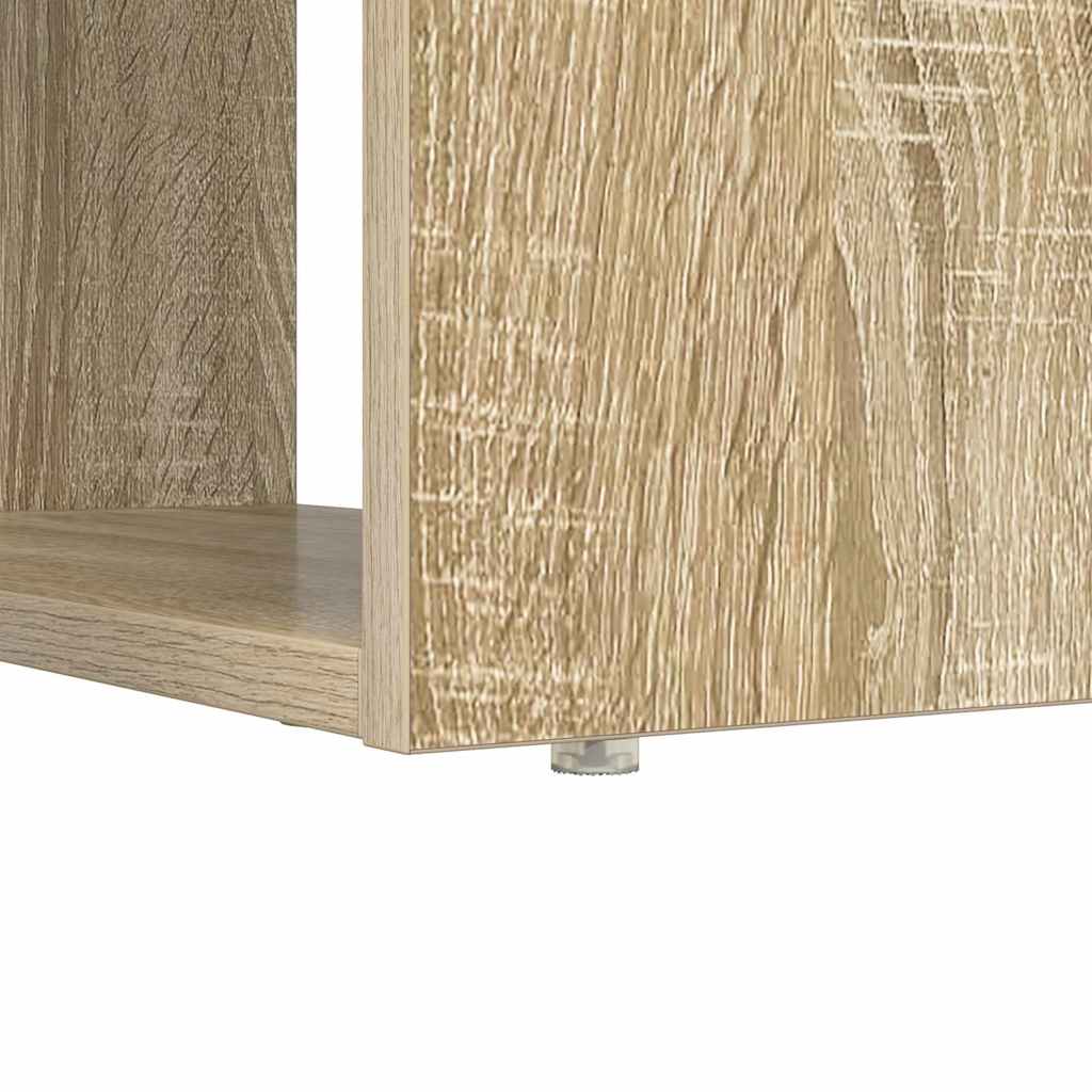 Scrivania rovere sonoma 113 x 54 x 120 cm Legno multistrato 869276