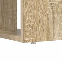 Scrivania rovere sonoma 113 x 54 x 120 cm Legno multistrato 869276