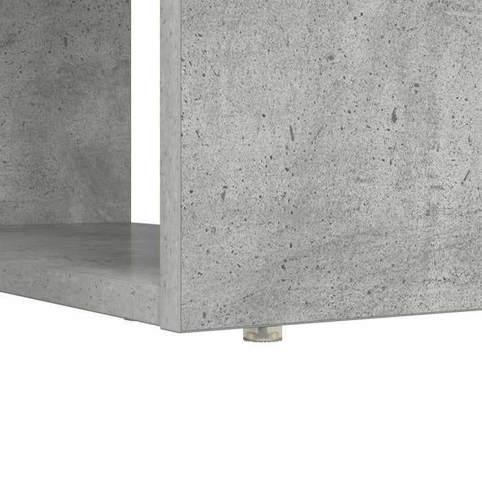 Scrivania Grigio cemento 113 x 54 x 120 cm Legno multistrato 869277