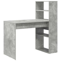 Scrivania Grigio cemento 113 x 54 x 120 cm Legno multistrato 869277