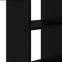 Scrivania Rovere nero 142 x 102 x 73 cm Legno multistrato 869291