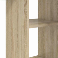 Scrivania rovere sonoma 142 x 102 x 73 cm Legno multistrato 869292