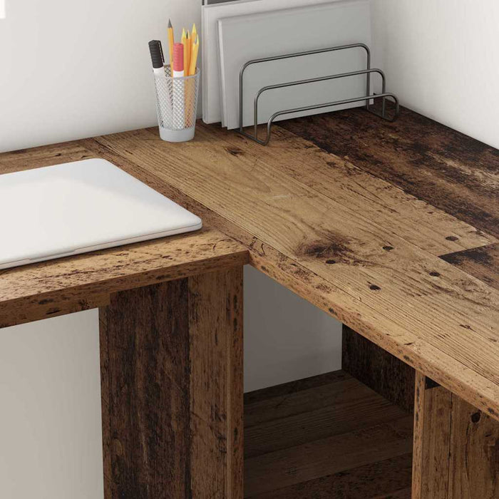 Scrivania Legno vecchio 142 x 102 x 73 cm Legno multistrato 869296