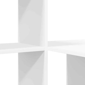 vidaXL Scrivania Bianco 131.5 x 50 x 106.5 cm Legno multistrato