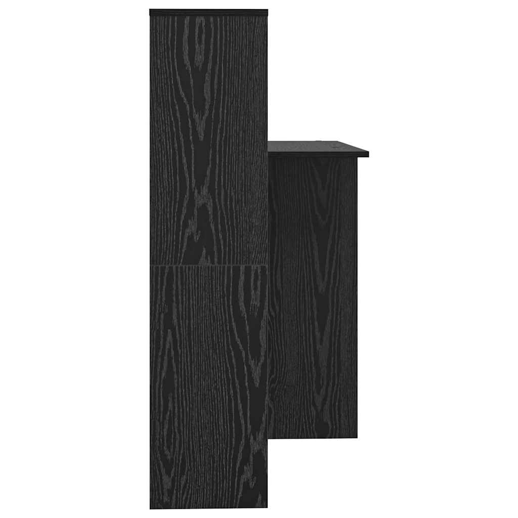 Scrivania Rovere nero 131.5 x 50 x 106.5 cm Legno multistrato 869299