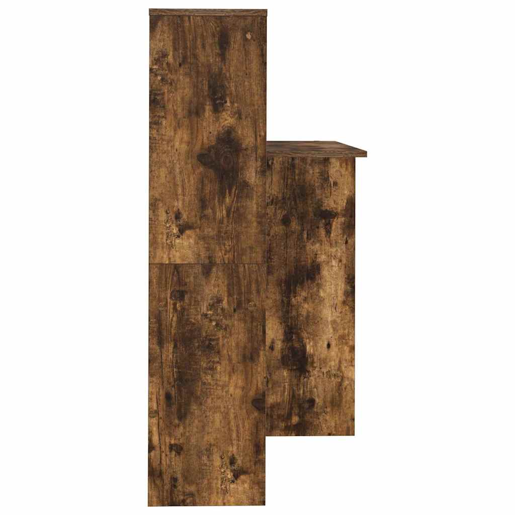 Scrivania Rovere fumo 131.5 x 50 x 106.5 cm Legno multistrato 869302