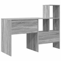 Scrivania Grigio sonoma 131.5 x 50 x 106.5 cm Legno multistrato 869303