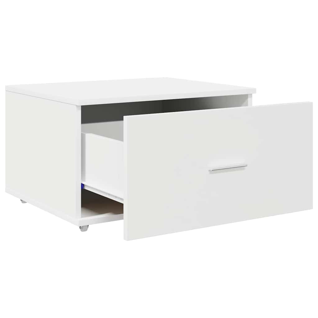 Mobile con Cassetti Bianco 55 x 45 x 33.5 cm Legno multistrato 869306