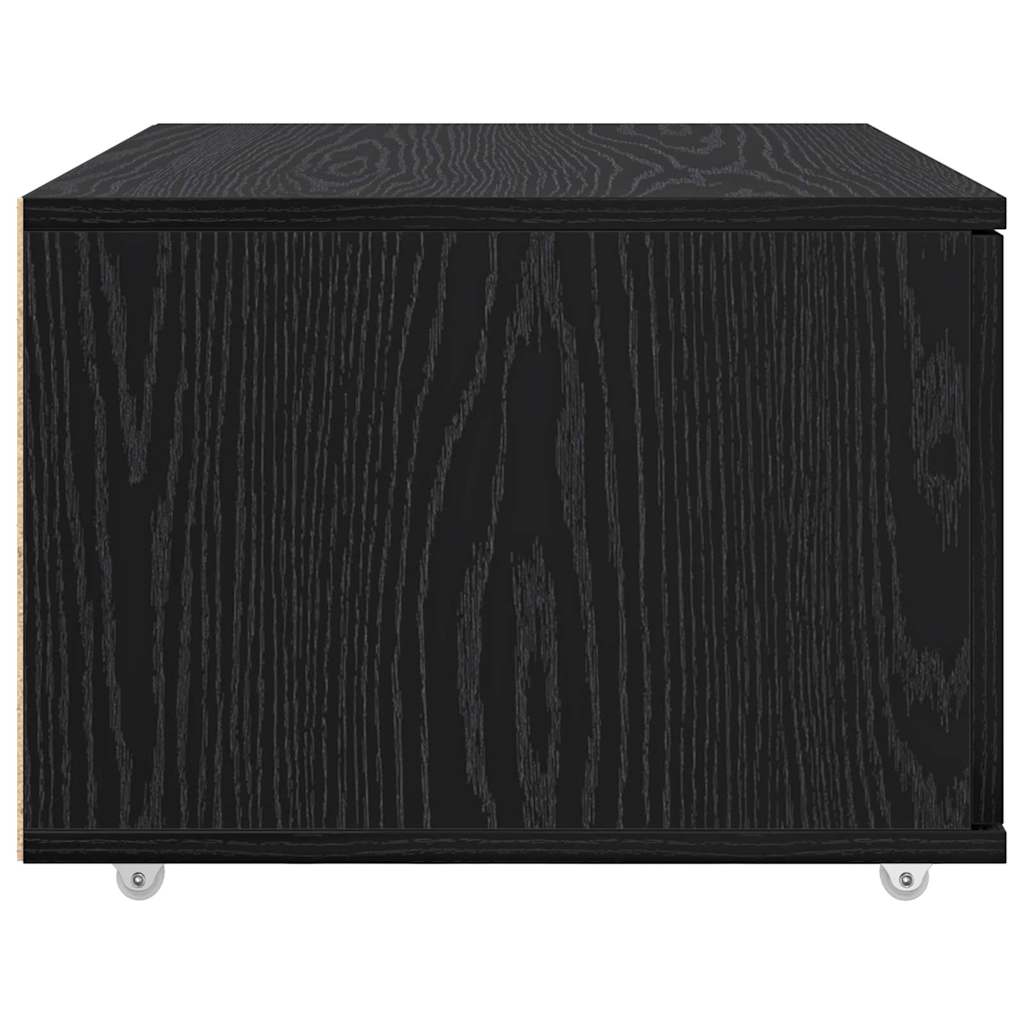 Mobile con Cassetti Nero 55 x 45 x 33.5 cm Legno multistrato 869307