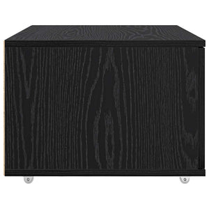 Mobile con Cassetti Nero 55 x 45 x 33.5 cm Legno multistrato 869307