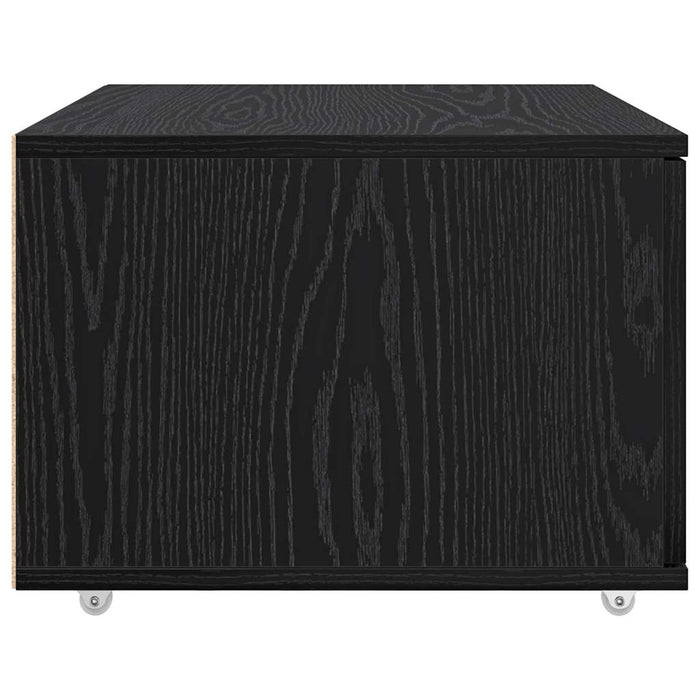 Mobile con Cassetti Nero 55 x 45 x 33.5 cm Legno multistrato 869307