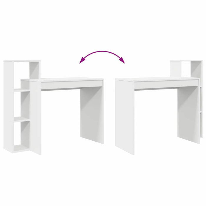 Scrivania Bianco 100 x 40 x 90 cm Legno multistrato 869314