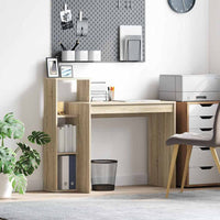 Scrivania rovere sonoma 100 x 40 x 90 cm Legno multistrato 869316