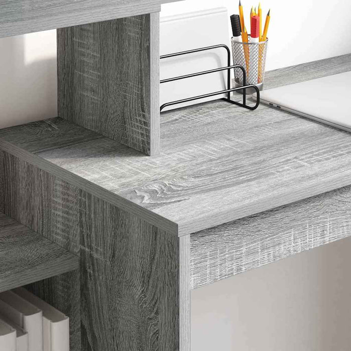 Scrivania Grigio sonoma 100 x 40 x 90 cm Legno multistrato 869319