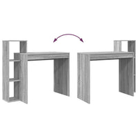 Scrivania Grigio sonoma 100 x 40 x 90 cm Legno multistrato 869319