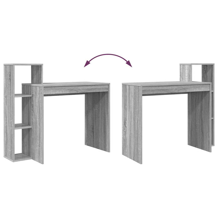 Scrivania Grigio sonoma 100 x 40 x 90 cm Legno multistrato 869319